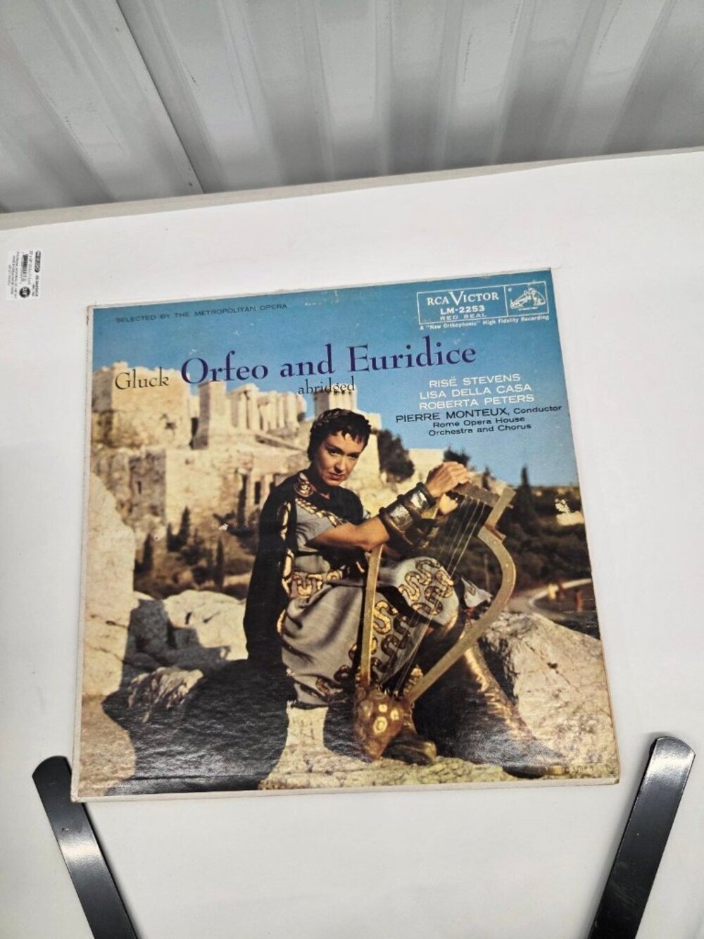 Gluck - Orfeo and Euridice LP 1958 RCA Victor Red Seal Classical Opera 33⅓ RPM